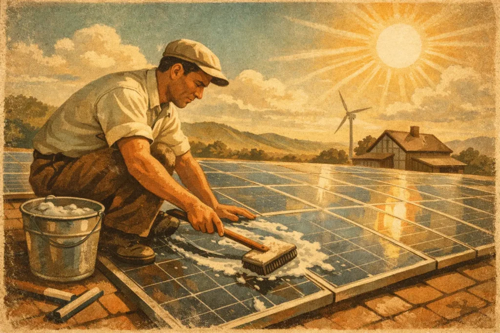 How to Clean Solar Panels the Right Way