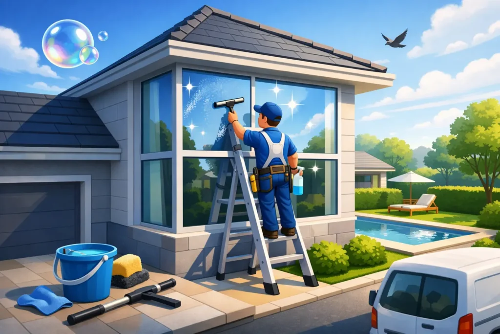 Why a Residential Window Cleaning Service Matters