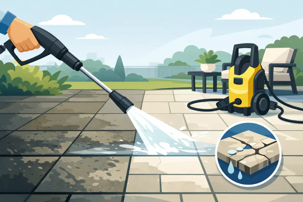 How to Pressure Wash Patio Safely Without Damage