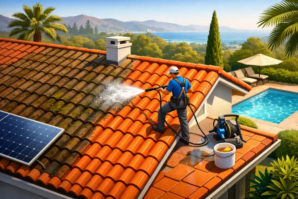 Roof Cleaning for Southern California Homes