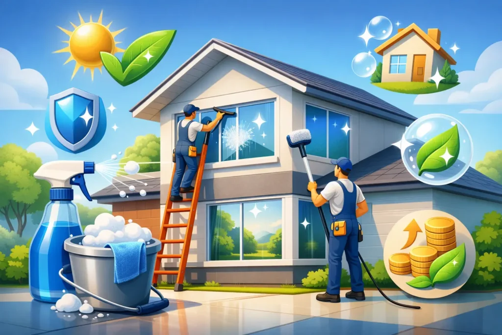 7 Window Cleaning Benefits for Your Home