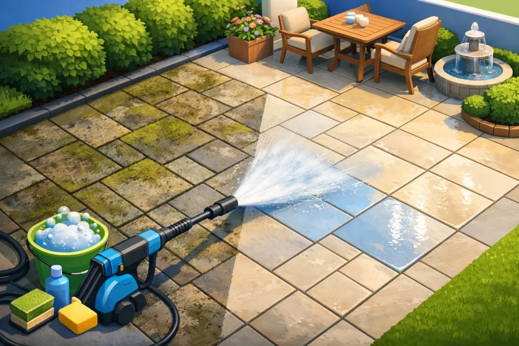 Best Patio Cleaning Solutions for Lasting Curb Appeal