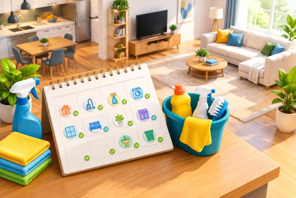 A Monthly Property Cleaning Plan for a Brighter Home