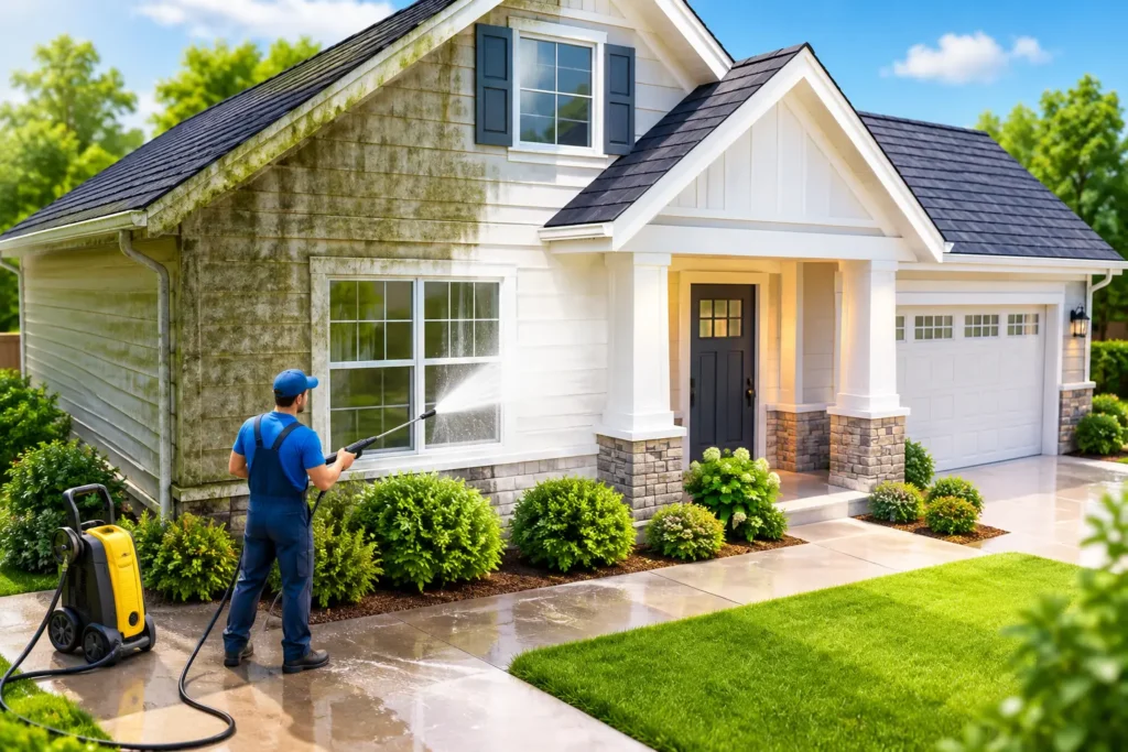 Pressure Washing That Protects Your Home